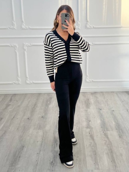 Pantalone modellante NERO