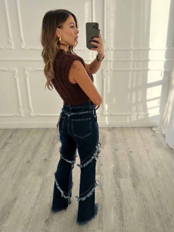 Jeans Frange SCURO 2