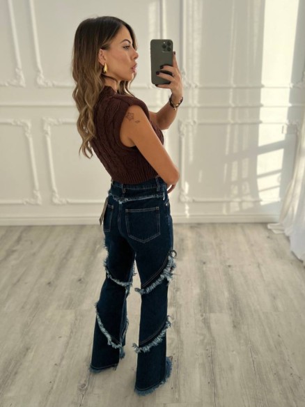 Jeans Frange SCURO