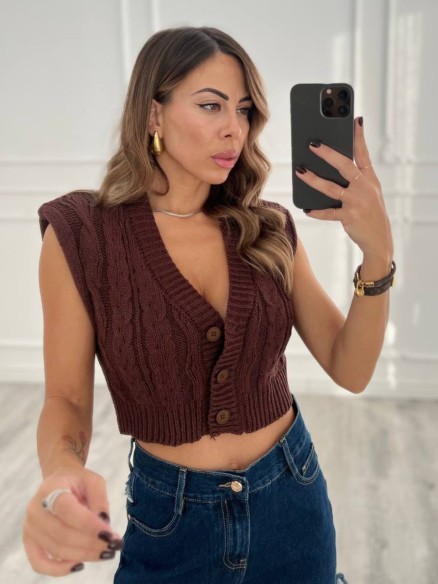 Gilet Trecce