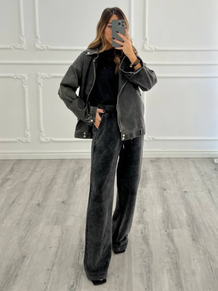 Chiodo Oversize Slavato