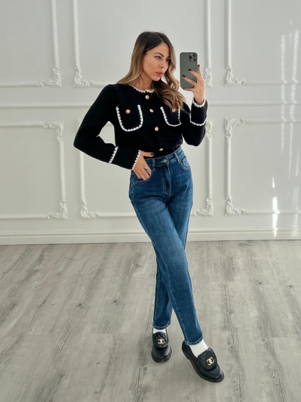 Cardigan Chanel NERO