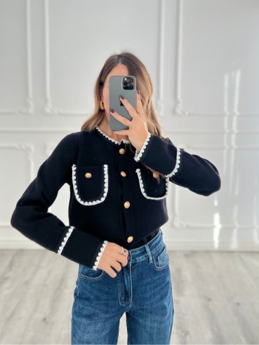 Cardigan Chanel NERO