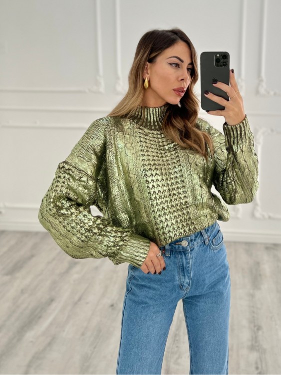 Pull Spalmato VERDE 2