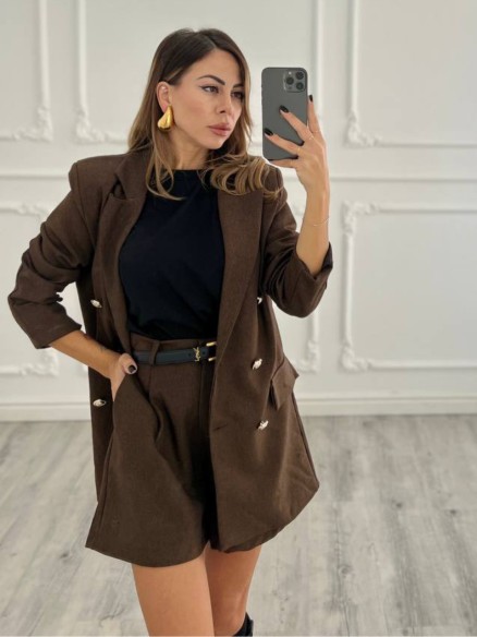 Coord set TEA BROWN