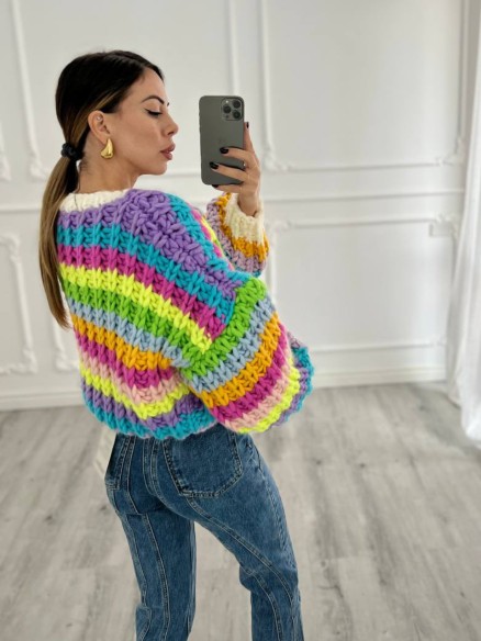 Cardigan multicolour