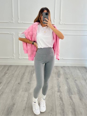 Leggings Push-Up grigio