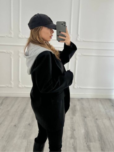 Blazer cappuccio