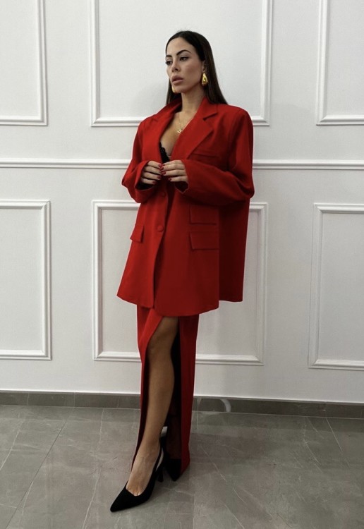 Blazer Rouge 2