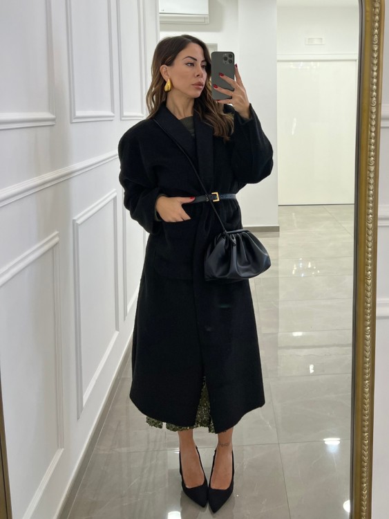 Teddy Coat NERO 2