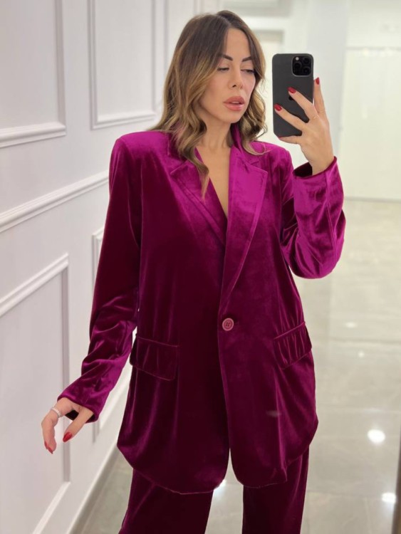 Tailleur ASIA velluto 2