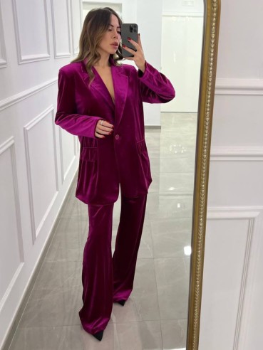 Tailleur ASIA velluto