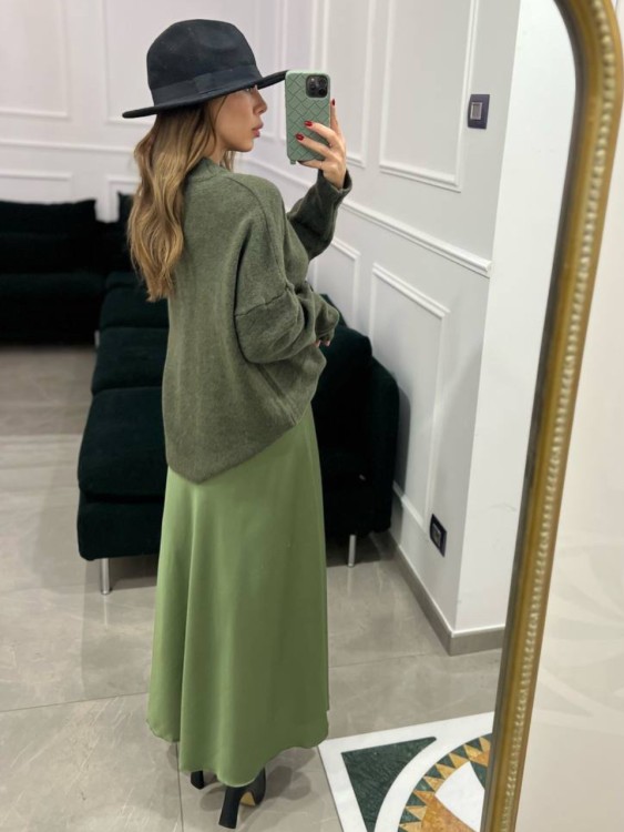 Maglione verde militare 2