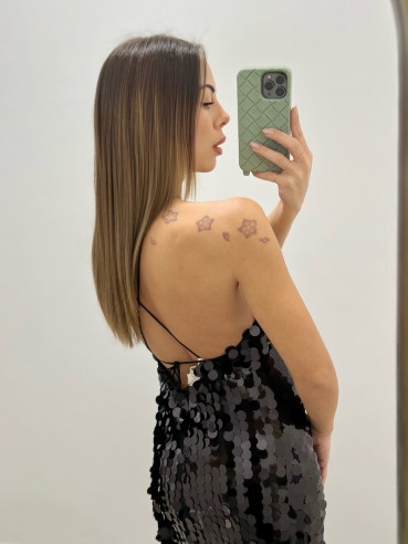 Abito Maxi Paillettes