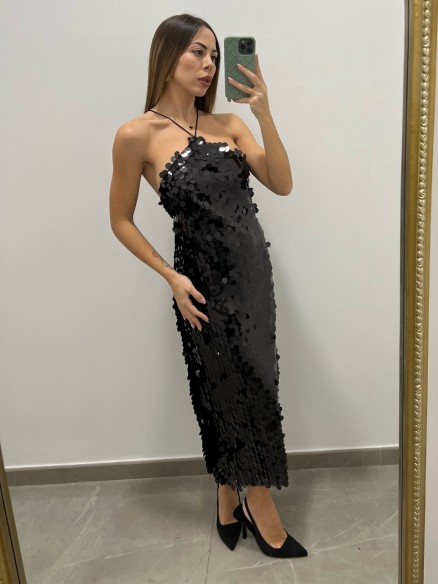 Abito Maxi Paillettes