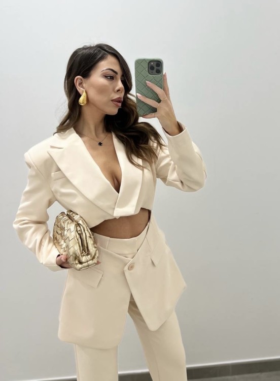 Tailleur AMBRA panna 2