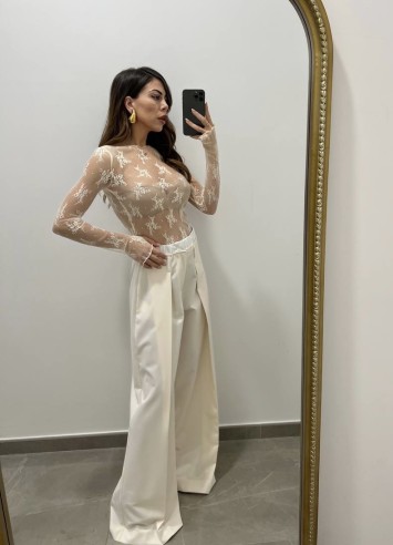 Pantalone Lisa panna