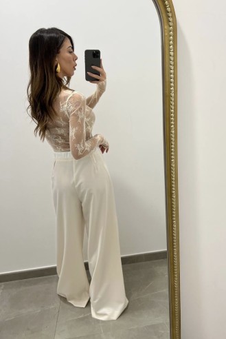 Pantalone Lisa panna