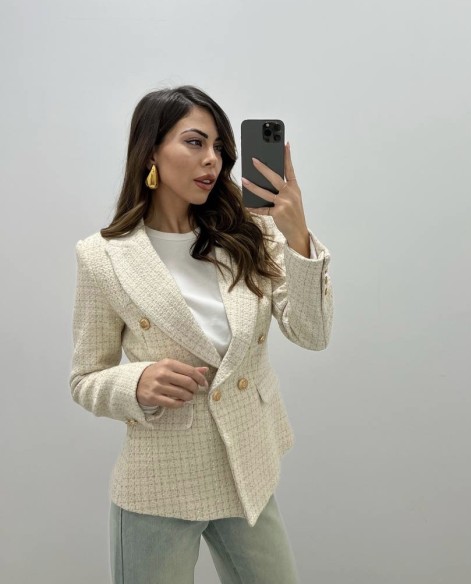Blazer panna
