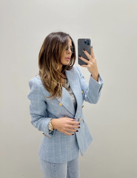 Blazer Sky blue