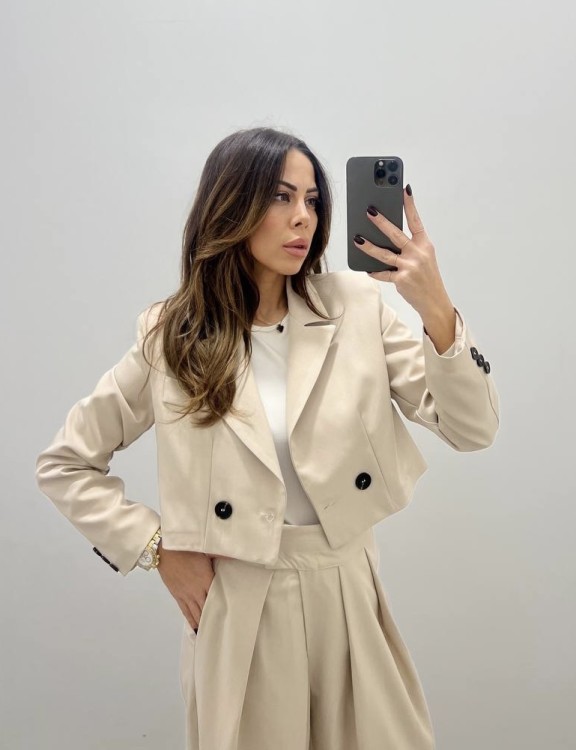 Tailleur Allegra beige 2