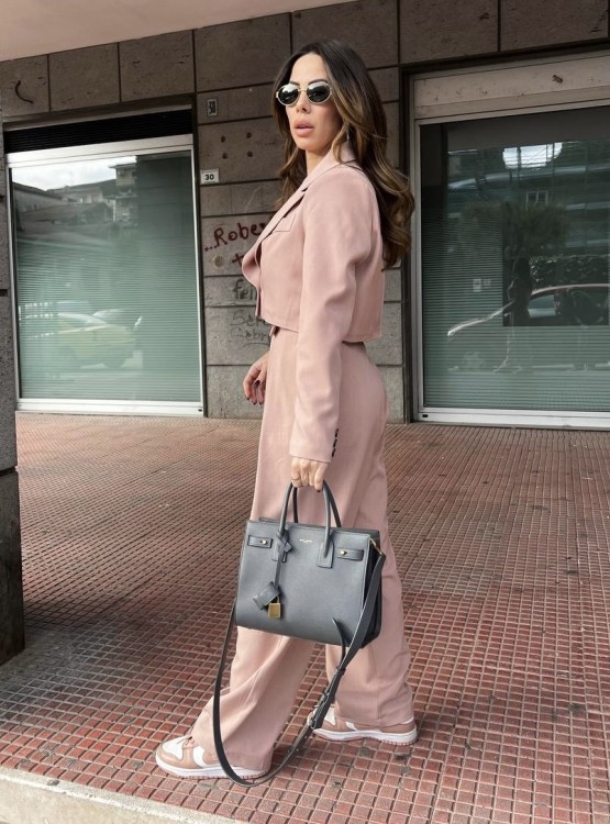 Tailleur Allegra rosa 2