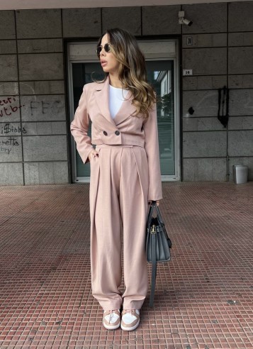 Tailleur Allegra rosa