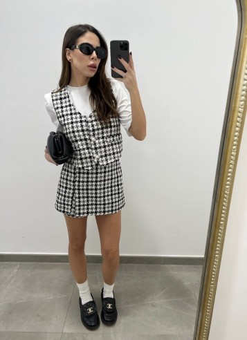 Coordinato pied de poul