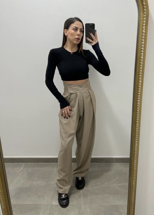 Tailleur Allegra fango 2