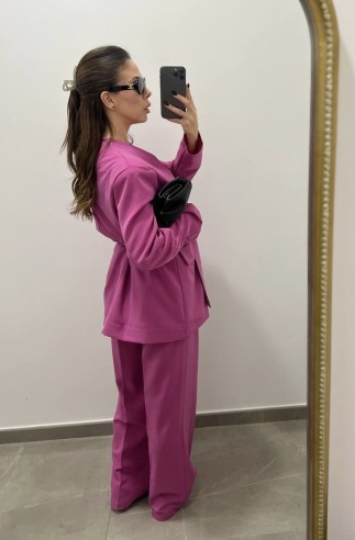 Tailleur Japan fucsia