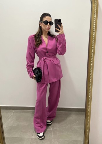 Tailleur Japan fucsia