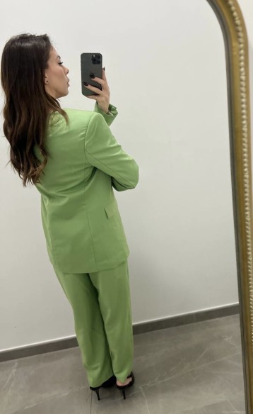 Pantalone Rosa verde