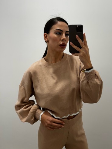 Coord Set Taylor Camel