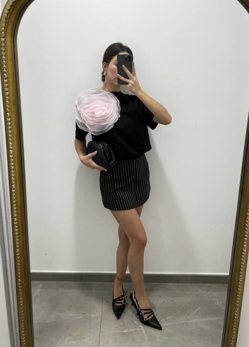 Gonna pantaloncino Gessato