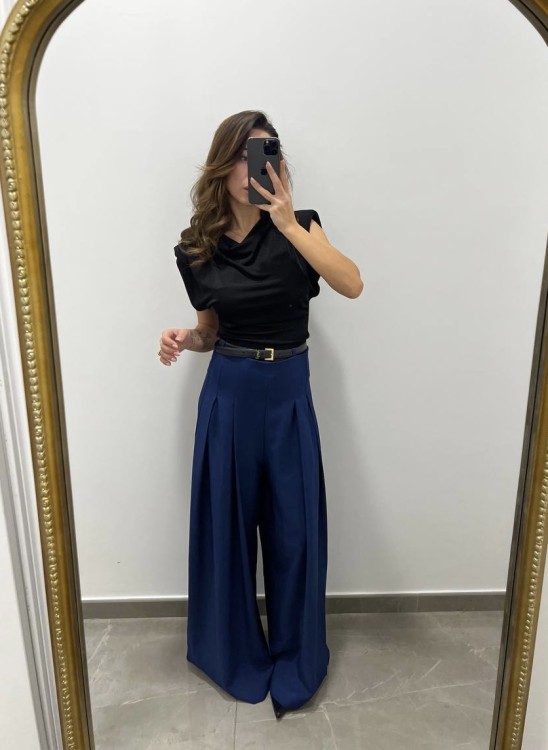 Pantalone palazzo Blu 2