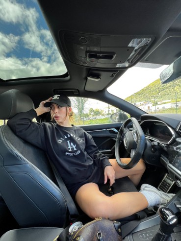 Coord set Sporty nero