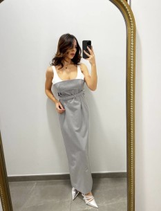 Abito Mina grigio 2