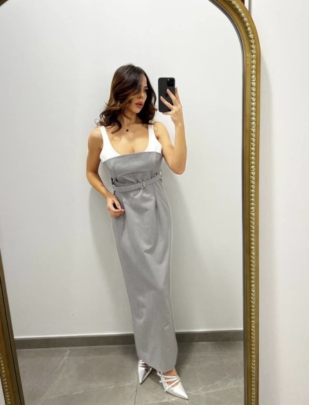 Abito Mina grigio