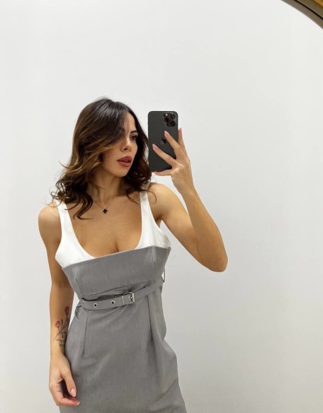 Abito Mina grigio