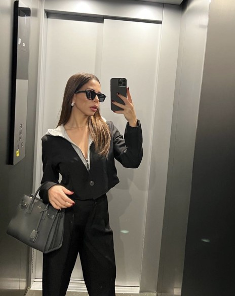 Tailleur sweatshirt black Tailleur sweatshirt black
