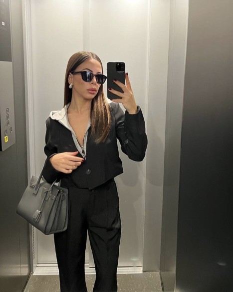 Tailleur sweatshirt black Tailleur sweatshirt black