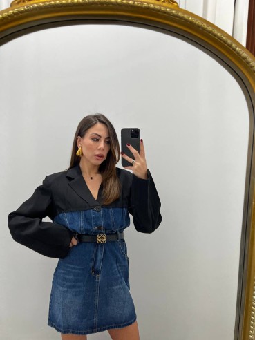 Abito Denim-giacca