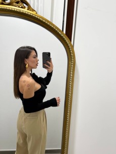 Pantalone beige 1123 2