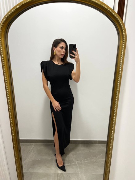Abito spallina nero