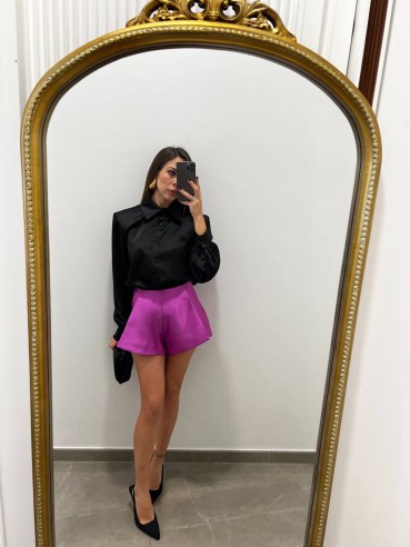 Short Farfalla fucsia