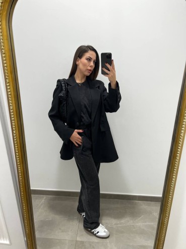 Coordinato Strass nero