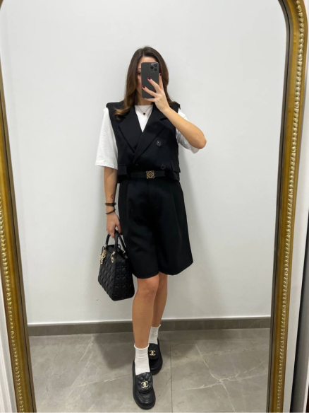 Coord set bermuda e gilet Coord set bermuda e gilet