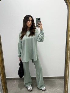Coord set low-cost Verde Menta