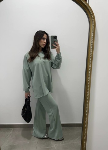 Coord set low-cost Verde Menta