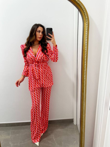 Tailleur colour Fucsia